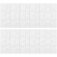 thumbnail image 1 of 10 Sheets of DIY Blank Puzzles Drawing Blank Puzzle DIY Blank Graffiti Puzzle Pieces, 1 of 3
