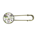 thumbnail image 1 of Spring Colosseum Roma Italy Graffiti Retro Metal Brooch Pin Clip Jewelry, 1 of 3