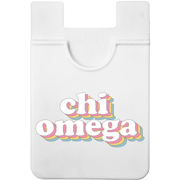 Chi Omega Koala Pouch Retro Design Card Holder For Phone Cases