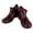 Burgundy, variant on CTM  Solid Ankle Height Garden Rain Boots (Women)