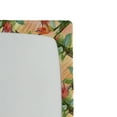 thumbnail image 3 of Ambesonne Floral Boho Fitted Sheet, Romantic Flower Leaf, Queen Size, Vermilion Fern Green, 3 of 5