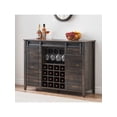 thumbnail image 3 of Ourlova Wine Cabinet. Farmhouse Coffee Bar Cabinet With Storage Space. 47 Inch Bar Cabinet With Sliding Barn Door. Buffet Sideboard. 16 Bottle Wine Rack For Dining Room. Living Room, 3 of 9