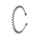 thumbnail image 1 of Diademas para hombres Qarigey Diadema ondulada Unisex Negro Tipo 10, 1 of 6