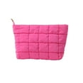 thumbnail image 2 of JVBTVB Women's Quilted Corduroy Handbag Travel Makeup Cosmetic Bag Soft Casual Shoulder Purse Compact Travel Storage Organizer Pouch For Daily Use & Gift, 2 of 9