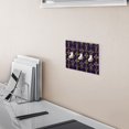 thumbnail image 5 of Yayeee Toggle Light Switch Wall Plate 3-Gang 6.37"x4.48" Decorative Outlet Cover, Purple Flowers Pattern, 5 of 7