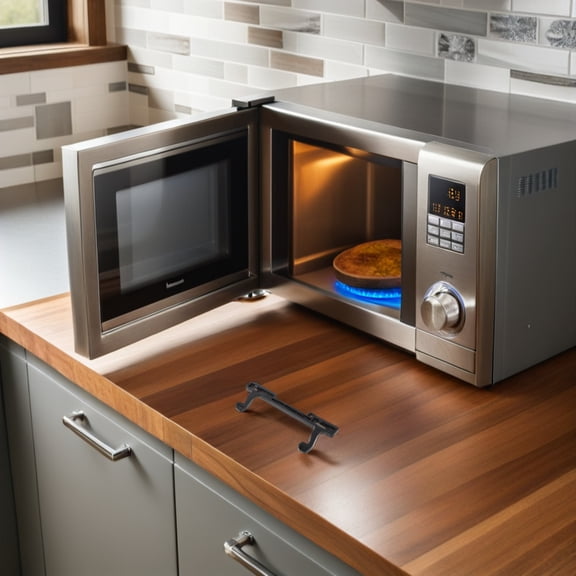 OUNONA Wear Resistant Microwave Door Latch for Secure Microwave Closure