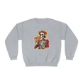 thumbnail image 2 of Dia de los Muertos Skeleton Enjoying Pizza - Unisex Sweatshirt, 2 of 4
