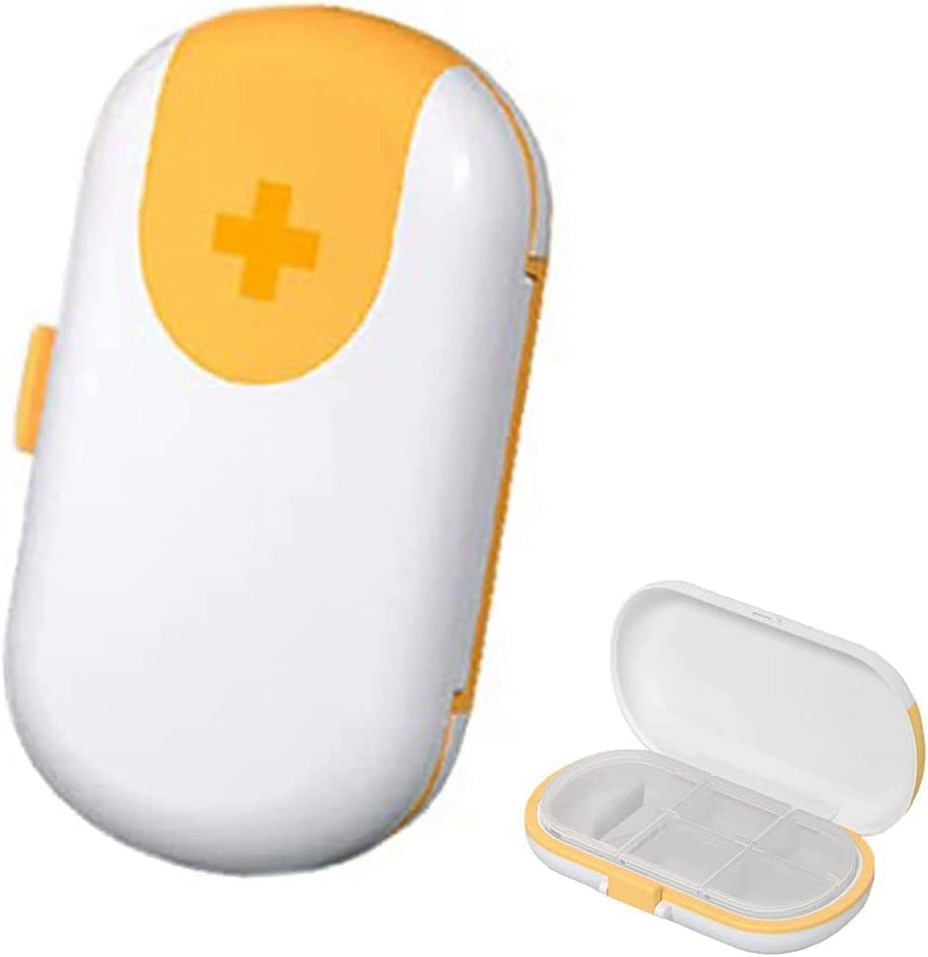 SHAR Pill Organizer, Weekly Pill Organizer, Weekly Pill Organizer, Medicine Organizer Pill Organizer, Tablet Pill Boxes, 4 Compartments, Tablet Pill Boxes Strip Knife