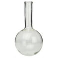 thumbnail image 2 of Flask Round-Bottom Florence Boiling Flask, Standard Neck, 250ml capacity. Made from Borosilicate Glass. Sold in a pack of 12 flasks., 2 of 2