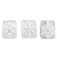 thumbnail image 1 of Moyic 3 uds molde de copo de nieve patrón de pastel de silicona DIY colgante resina epoxi molde de fundición perforado Herramientas y accesorios para hornear Moyic HA000615-00B, 1 of 1