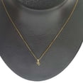 thumbnail image 5 of AoneJewelry Blue Diamond 1.00 Carat Double Heart Pendant In 10K Solid Rose White & Yellow Gold, 5 of 5