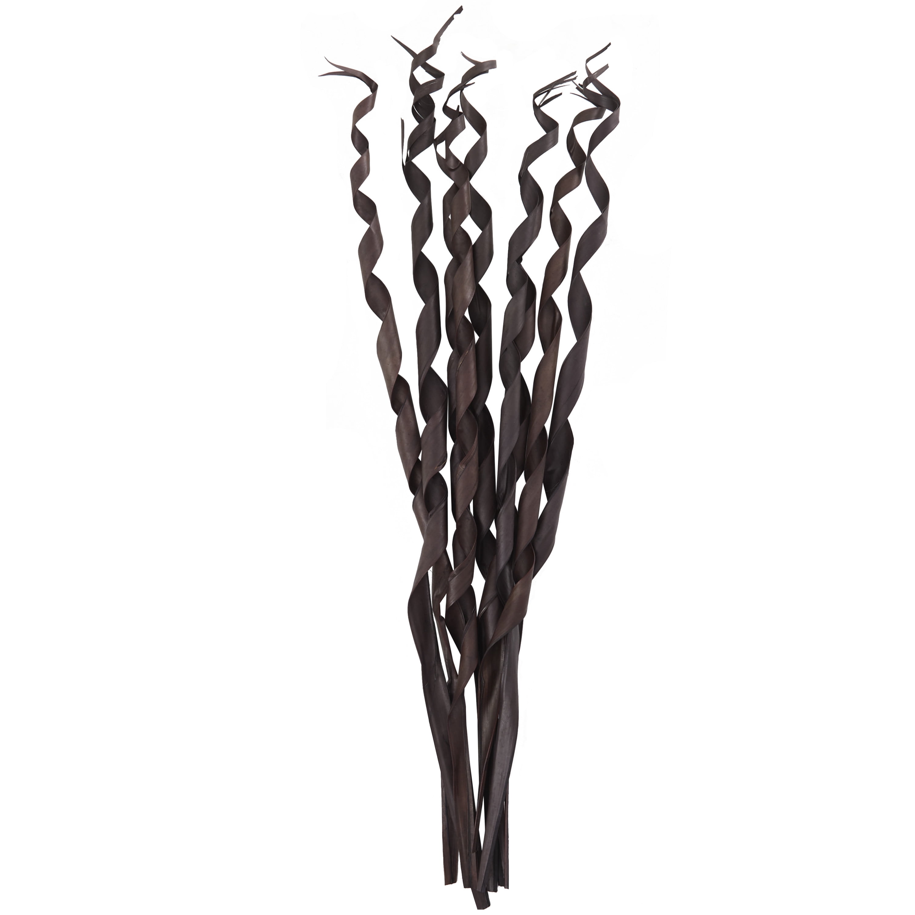 45" Tall Rolled Palm Leaf Natural Foliage Palm Leaf Bouquet, by DecMode
