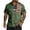 Green-Y2, variant on Men American Flag Button Shirt 4th Of July Short Sleeve Shirts Us 250 Year American Button Down Patriotic Tee Gifts for Independence Day 1776-2026 Casual Tee,Blue XL