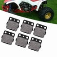 thumbnail image 3 of TRX400EX TRX400X Sportrax Iron Brake Pads Front & Rear Set for Exceptional Stopping Power 6Pcs, 3 of 7