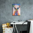 thumbnail image 6 of Epic Graffiti 'Deer Splash Colors' by Ivan Negrete, Canvas Wall Art, 12"x18", 6 of 8