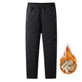 thumbnail image 4 of Gibobby Pantalones de invierno para mujeres Pantalones deportivos con forro para mujer, pantalones deportivos con bolsillos, pantalones térmicos cálidos de invierno(BK2,M), 4 of 5