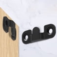 thumbnail image 2 of 2Pcs Stainless Steel Heavy Duty Picture Frame Hanger Display Hooks Bed Connector, 2 of 4