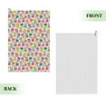 thumbnail image 2 of Lsque Tulips Flowers Premium Golf Towel - Ultra Absorbent and Quick Drying Microfiber Towel with Carabiner - Gift for Men -24" X 16", 2 of 8