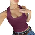 thumbnail image 6 of Tank Tops for Women Cute Neck Sleeveless Summer Tops, 6 of 6