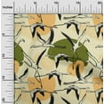 thumbnail image 2 of oneOone Rayon Light Yellow Fabric Flamingo Fabric For Sewing Printed Craft Fabric By The Yard 56 Inch Wide, 2 of 5