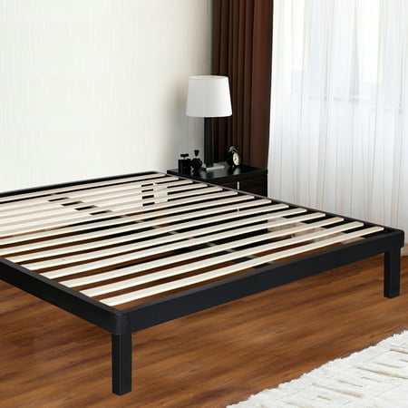 Bed Frame With Wood Slat Platform Bed Frame With Wood Slat Platform