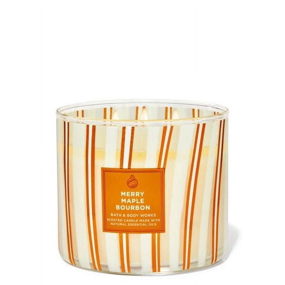 MERRY MAPLE BOURBON 3-Wick Candle New