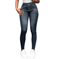 thumbnail image 1 of Leggins Mujer Mezclilla Unitalla Faja Alta Estilo Pantalón Mezclilla, 1 of 6