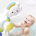 thumbnail image 1 of Juguete de ducha en la nube para niños, juguete de bañera para niños, juguete de agua de bañera para niños, juguete de confort para baby shower, regalo para niños y niñas, 1 piezas, 1 of 5
