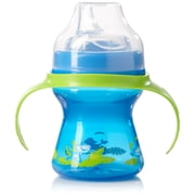 Evenflo Feeding Zoo Friends Soft Spout Trainer Sippy Cup with Handle - 7oz, Colors May Vary, 1pk