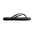 thumbnail image 4 of Sandalias Havaianas Slim Square Black Caucho para Mujer, 4 of 5