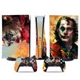 thumbnail image 1 of PS5 optical drive version sticker, cool PS5 skin, controller handle,for PS5 console and controller,DC cartoon,Joker10, 1 of 5