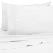 Kathy Ireland 1200 Thread Count 6 Piece Cotton Rich Sheet Set - 6 Colors - White - Queen