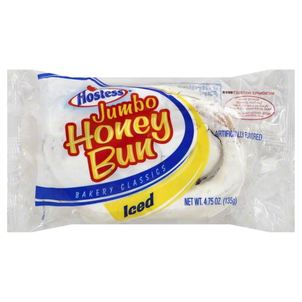 HOSTESS HONEYBUN JMBO ICED 2 ct. of BOX/6