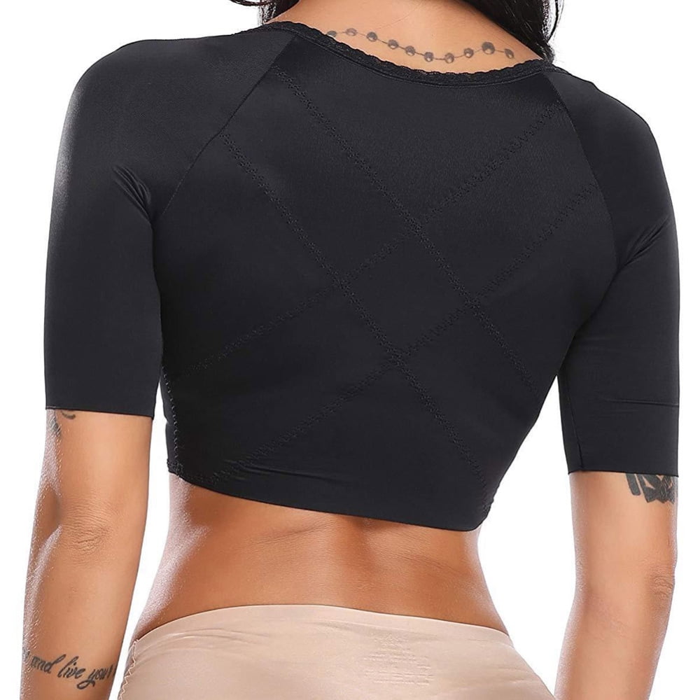 HRSR Women Arm Shaper Body Slimmer Compression Sleeves Posture