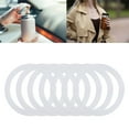 thumbnail image 2 of 7Pcs silicones Lid Gaskets Rings Round Sealing Rings Glass Cups Rings for Insulated, 2 of 9