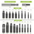 thumbnail image 2 of 22Pcs Damaged Screw Extractor Drill Bit for Broken Bolt Extractor with Magnetic, 2 of 10