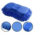 thumbnail image 5 of 1×Car Wash Microfiber Chenille Car Wash Sponges Care Washing Brush Pads Washing Towel Auto Gloves Styling Accessories Gadget, 5 of 9