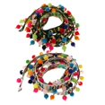 thumbnail image 2 of 3x2pcs Pompón Bola Borla Flecos Cinta Costura Apliques Artesanía 1 Yarda Cada Uno 3 piezas Sunnimix Cinta con flecos y flecos, 2 of 8