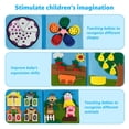 thumbnail image 3 of Juguete sensorial Montessori Busy Book Cobelae para niños pequeños a partir de 3 años, 3 of 7