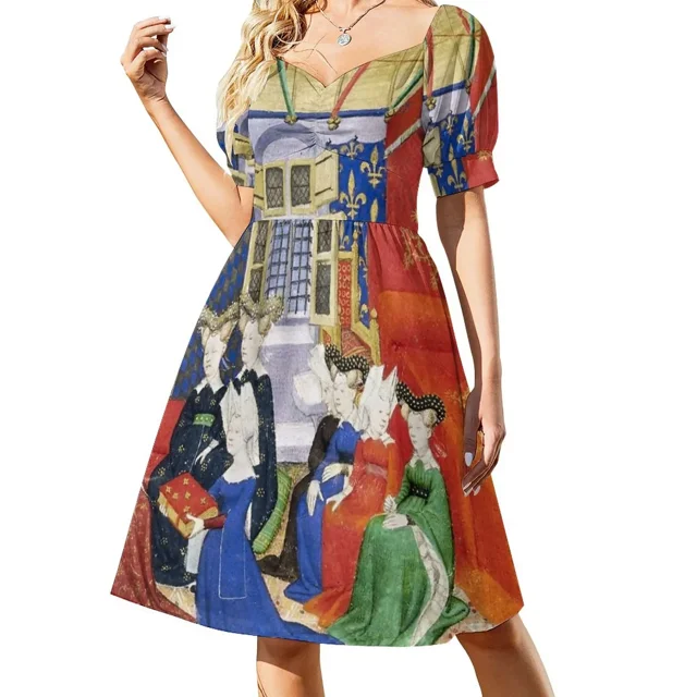 Vestido sin mangas de La Reina Isabeau de Baviera para mujer
