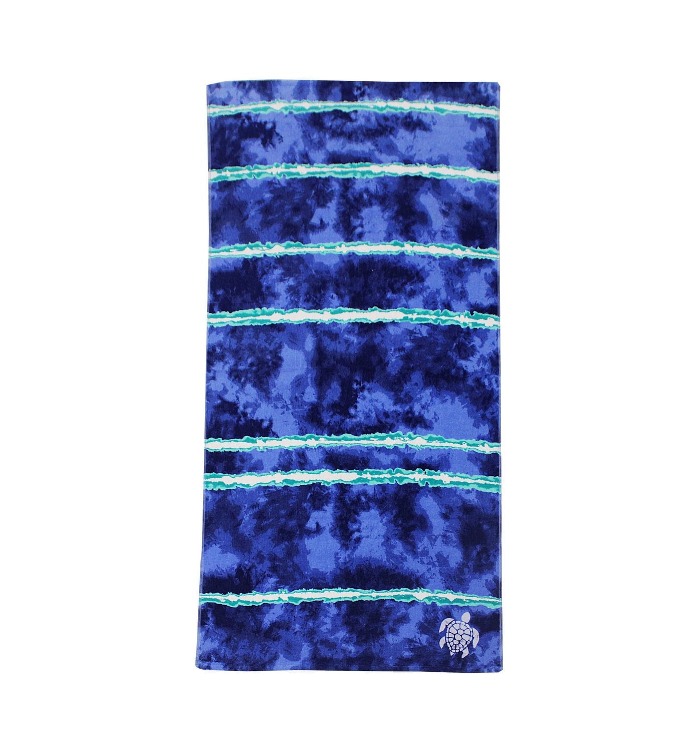 SEAKEEPER PRINTED BEACH TOWEL - Stripe Blue