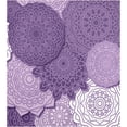 thumbnail image 2 of Coolnut Purple Mandala Boho Dishwasher Magnet Cover for The Front Door,Reusable Refrigerator Door Decor Magnet Sticker for Kitchen Home Decor 23" x 26", 2 of 6