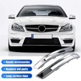 thumbnail image 5 of Left&Right Front Bumper Fog Light Trim Frame for Benz C-Class W204, 5 of 5