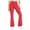 *Hot Pink, variant on ClodeEU Women's High Waisted Stretchy Flare Leg Yoga Pants, Casual Solid Color Trousers with Pockets Army Green,Women's Plus L
