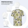 thumbnail image 5 of Rocae Skull Snake for Breathable Men's Baseball T-Shirt Fashionable Casual Baseball Jersey, Moisture-wicking Sportswear, 5 of 9