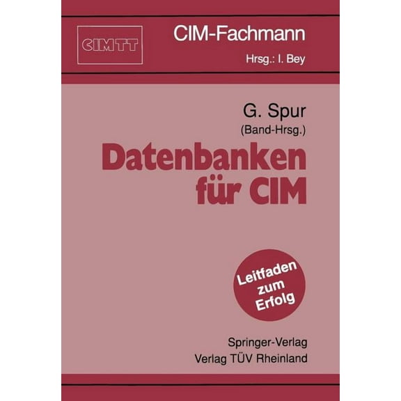 CIM-Fachmann Datenbanken Für CIM, (Paperback)