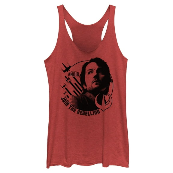 Womens Star Wars: Andor Cassian Join the Rebellion Racerback Tank