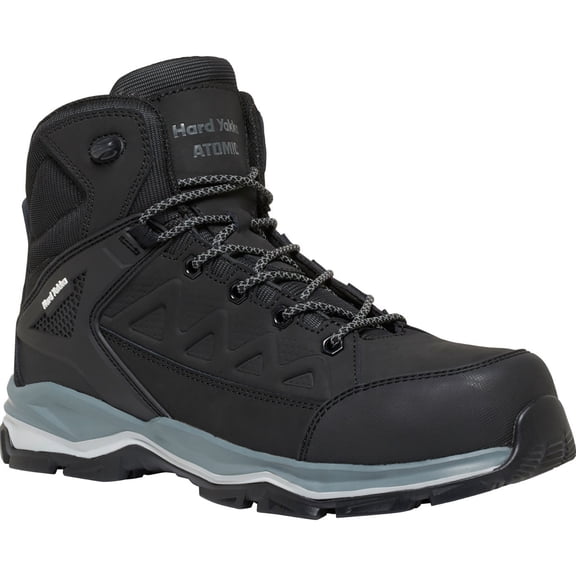 Hard Yakka Atomic Hybrid Men's Composite Toe Static-Dissipative Puncture-Resisting Side Zip Work Hiker