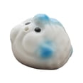 thumbnail image 4 of Mini estatua de pez burbuja, soporte para varillas de incienso, artesanía, decoración de mesa, bonito escritorio Azul y blanco, 4 of 9
