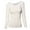 White, variant on LAVRA Women's Soft Casual Crew Neck Long Sleeve Shirt